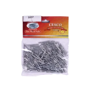 Zinc Plated Wire Nail 100 gms Pouch Packing - 100 gms x 25 pouches - 2.5 kg pack