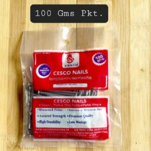 Premium Wire Nail 100 gms Pouch Packing - 100 gms x 10 pouches - 1 Kg Pack